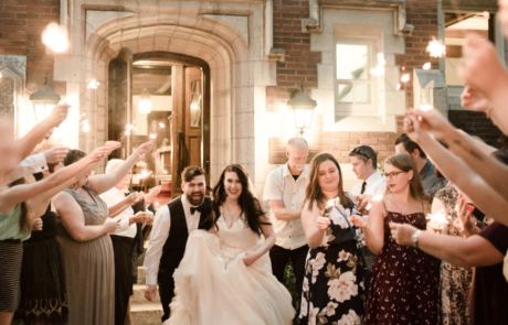 Wedding at Ralph Connor House Winnipeg