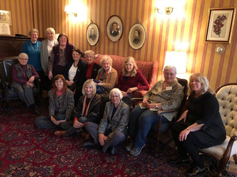 University Women's Club Winnipeg assembled members