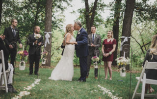 Outdoor Wedding at Ralph Connor House Winnipeg