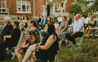 Outdoor Wedding at Ralph Connor House Winnipeg