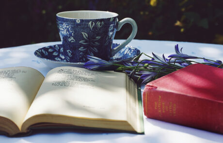 books and tea